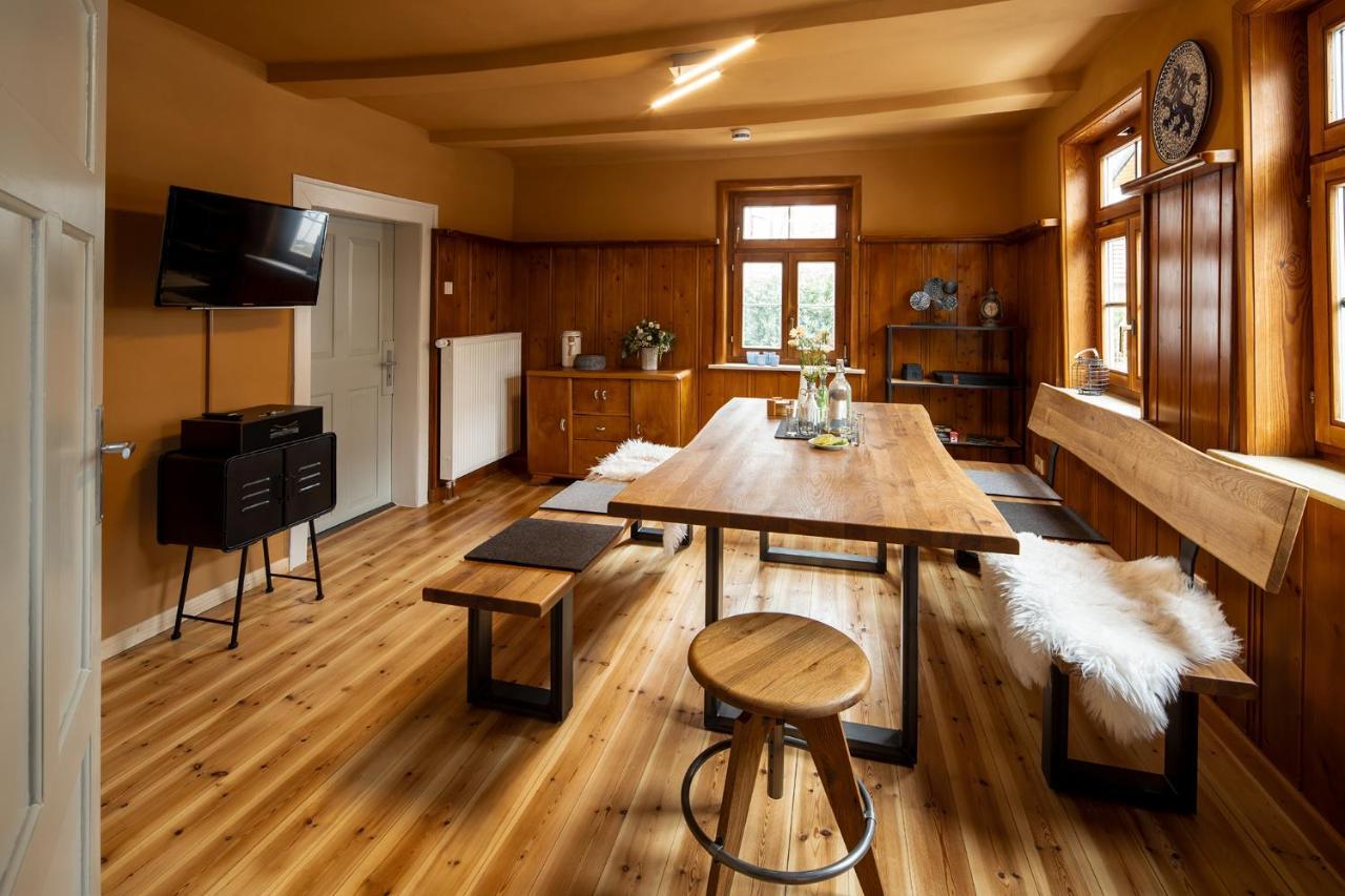 Auszeithaus Edertal Villa Kleinern Exteriör bild
